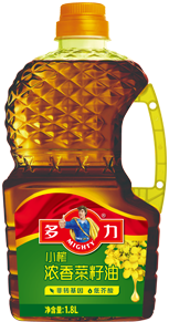 尊龙凯时浓香菜籽油1.8L